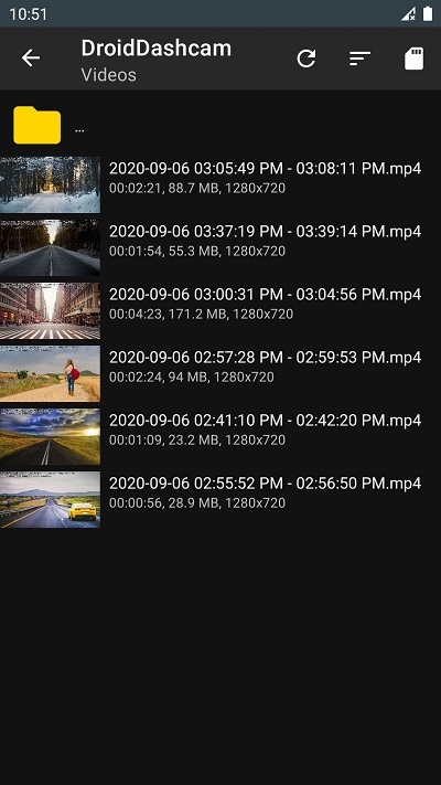 DroidDashcam行车记录仪
